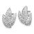 Image of 16mm Cheryl M Sterling Silver CZ Post Earrings