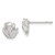 Image of 8mm Sterling Silver Frog Mini Earrings
