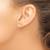 Image of 6mm Sterling Silver Rhodium-plated Childs Polished Star Post Earrings