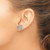Image of 13mm Sterling Silver Rhodium-plated Diamond & White Topaz Earrings Jacket QJ146APR Image of 13mm Sterling Silver Rhodium-plated Diamond & White Topaz Earrings Jacket QJ146APR