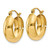 Image of 19mm 10k Yellow Gold Hoop Earrings 10S1165