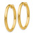 Image of 25mm 14K Yellow Gold Non-Pierced Hoop Earrings X98