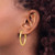Image of 25mm 14K Yellow Gold Non-Pierced Hoop Earrings X98