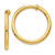 Image of 25mm 14K Yellow Gold Non-Pierced Hoop Earrings X98