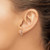 Image of 11mm 14k Rose Gold Diamond Hinged Hoop Earrings EM4263-012-RA
