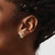 Image of 11mm 10k Yellow Gold Diamond Milgrain Hinged Hoop Earrings EM4269-033-1YA