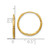 Image of 14mm 10k Yellow Gold 1.25mm Diamond-cut Endless Hoop Earrings 10XY1219