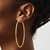 Image of 60mm 14K Yellow Gold Polished Round Endless 2mm Hoop Earrings H988 Image of 60mm 14K Yellow Gold Polished Round Endless 2mm Hoop Earrings H988