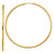 Image of 60mm 14K Yellow Gold Polished Round Endless 2mm Hoop Earrings H988 Image of 60mm 14K Yellow Gold Polished Round Endless 2mm Hoop Earrings H988