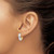 Image of 11mm 14K Two-tone Gold Huggie Earrings