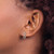 Image of 11.2mm 14K White Gold Polished Infinity Post Earrings