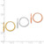Image of 14k Multi-tone Gold 1.25mm Endless Hoop Earrings Set
