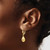 Image of 29mm 10k Yellow Gold Polished Fancy Dangle Leverback Earrings