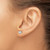 10k White Gold Round 4-Prong .33ctw Diamond Stud Earrings