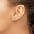 Image of 4.25mm 14K Yellow Gold 4-5mm Round Grey Freshwater Cultured Pearl Post Earrings