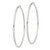 Image of 81mm Sterling Silver 3mm Round Hoop Earrings QE4401SP