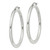 Image of 42mm Sterling Silver 3mm Round Hoop Earrings QE811SP Image of 42mm Sterling Silver 3mm Round Hoop Earrings QE811SP