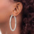 Image of 58mm Sterling Silver 4mm Round Hoop Earrings QE819SP