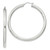 Image of 58mm Sterling Silver 4mm Round Hoop Earrings QE819SP