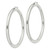 Image of 67mm Sterling Silver 5mm Round Hoop Earrings QE4411SP