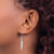 41mm Sterling Silver Feather Earrings
