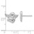 Image of Sterling Silver Cherub Post Earrings