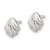 Image of 7mm Sterling Silver Polished Shell Post Earrings