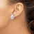 Image of 7mm Sterling Silver Polished Shell Post Earrings