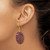Image of 49.65mm Sterling Silver Gold-plated Brown Jasper Dangle Earrings