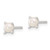 Image of 4.25mm Sterling Silver E-Coating 4mm Freshwater Cultured Pearl Post Earrings Image of 4.25mm Sterling Silver E-Coating 4mm Freshwater Cultured Pearl Post Earrings