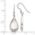 Image of 33.3mm Sterling Silver Rhodium-plated Polished Mother-of-pearl Filigree Teardrop Dangle Earrings Image of 33.3mm Sterling Silver Rhodium-plated Polished Mother-of-pearl Filigree Teardrop Dangle Earrings