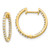 Image of 17mm 14K Yellow Gold Diamond In/Out Hinged Hoop Earrings EM5425-062-YA