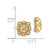 Image of 10mm 14K Yellow Gold Fancy Diamond Earrings Jackets EJM5329-010-YA