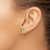 Image of 8.9mm 14k White Gold Cushion Citrine and Diamond Halo Earrings EM7087-CI-010-WA