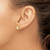 10mm 10k Yellow Gold Diamond and Opal Earrings
