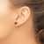 Image of 6mm 14K Yellow Gold 5mm Square Smoky Quartz Earrings