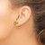 Image of 8mm 14K Yellow Gold 8mm Citrine Checker Post Earrings
