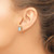 Image of 9mm 14K Yellow Gold 8x6mm Radiant Cut Cubic Zirconia Earrings