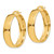 Image of 26mm 14K Yellow Gold 6.75mm Hoop Earrings PRE685