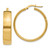 Image of 26mm 14K Yellow Gold 6.75mm Hoop Earrings PRE685