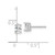 Image of 6.07mm 14K White Gold Lab Grown Diamond SI+, H+, 5.35x3.65mm Oval Stud Earrings