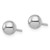 Image of 6mm Sterling Silve 6mm Polished Ball Post Earrings