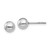 Image of 6mm Sterling Silve 6mm Polished Ball Post Earrings