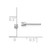 Image of 2.4mm 14k White Gold .10ct I2 K-L Diamond Stud Push-on Post Earrings