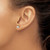 Image of 4.5mm 14k White Gold .75ct I2 K-L Diamond Stud Push-on Post Earrings