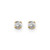 Image of 2.4mm 14k Yellow Gold .10ct. I2 K-L Diamond Stud Push-on Post Earrings Image of 2.4mm 14k Yellow Gold .10ct. I2 K-L Diamond Stud Push-on Post Earrings