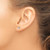 Image of 3mm 14k White Gold .20ct SI3 G-I Diamond Stud Thread on/off Post Earrings