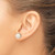 Image of 10k Yellow Gold 8-9mm White Round Freshwater Cultured Pearl Stud Post Earrings