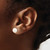 Image of 10k Yellow Gold 7-8mm White Button Freshwater Cultured Pearl Stud Post Earrings