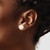 Image of 10-11mm 14k White Gold 10-11mm White Round Freshwater Cultured Pearl Stud Post Earrings